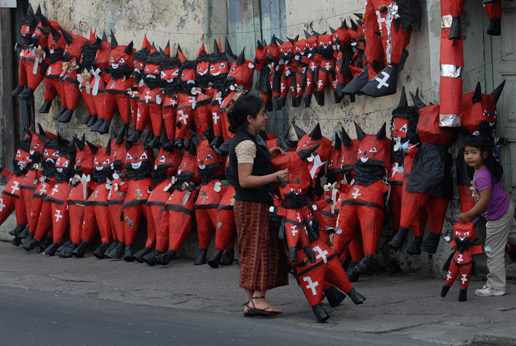 The Burning Devil Festival in Guatemala